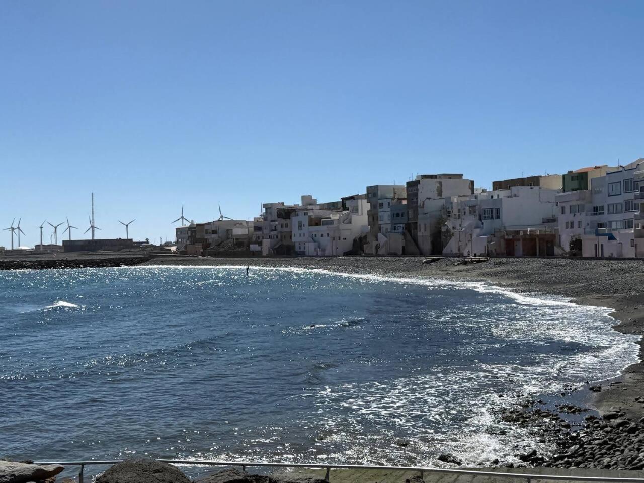 Апартаменты Playa Azul Amplio Y Luminoso Con Vistas Al Mar Pozo Izquierdo Экстерьер фото